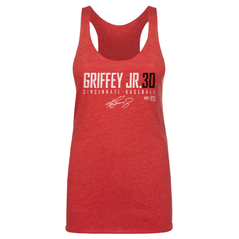 Ken Griffey Jr. Cincinnati Elite WHT sold by 500 Level