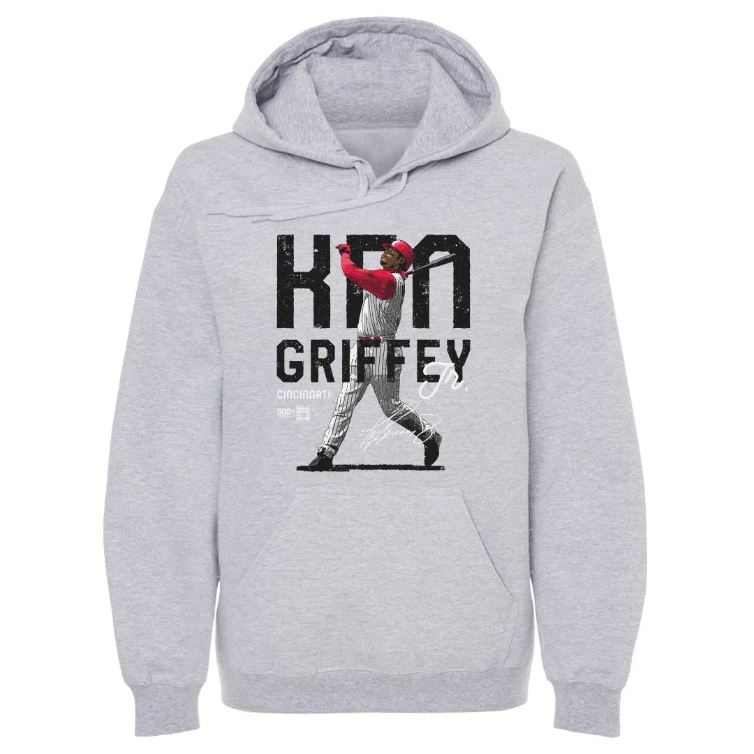 Ken Griffey Jr. Cincinnati Distressed WHT sold by 500 Level product image thumbnail 2