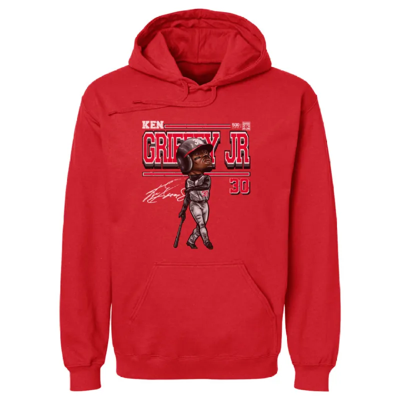 Ken Griffey Jr. Cincinnati Cartoon WHT sold by 500 Level
