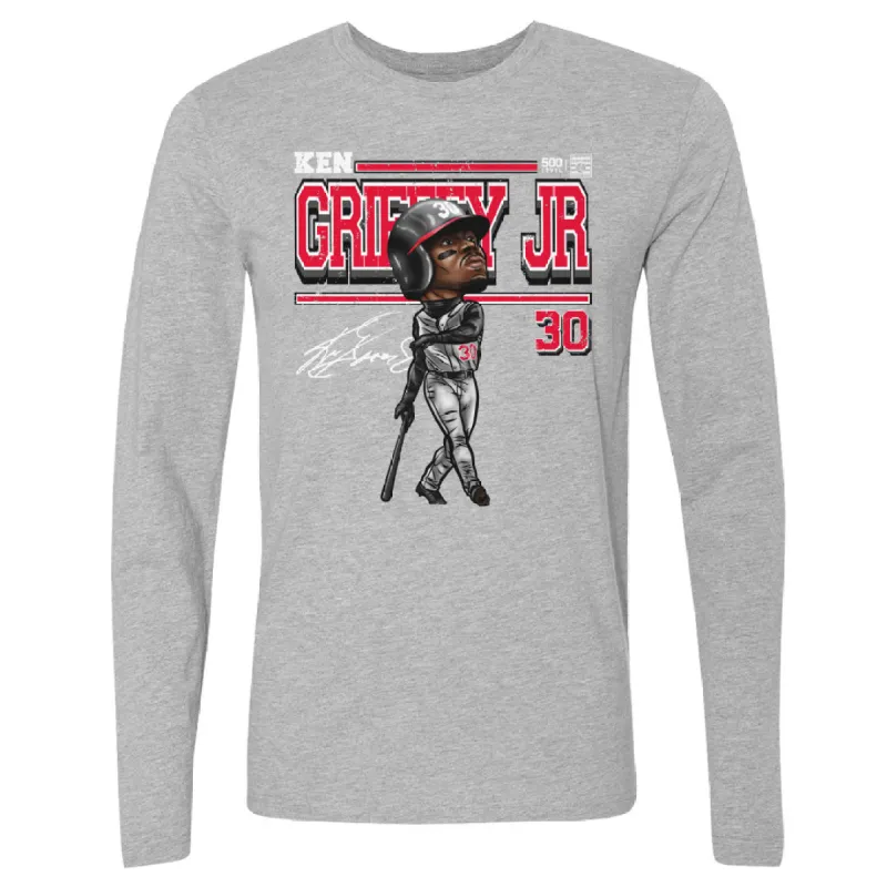 Ken Griffey Jr. Cincinnati Cartoon WHT sold by 500 Level