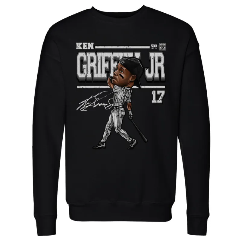 Ken Griffey Jr. Chicago W Cartoon WHT sold by 500 Level