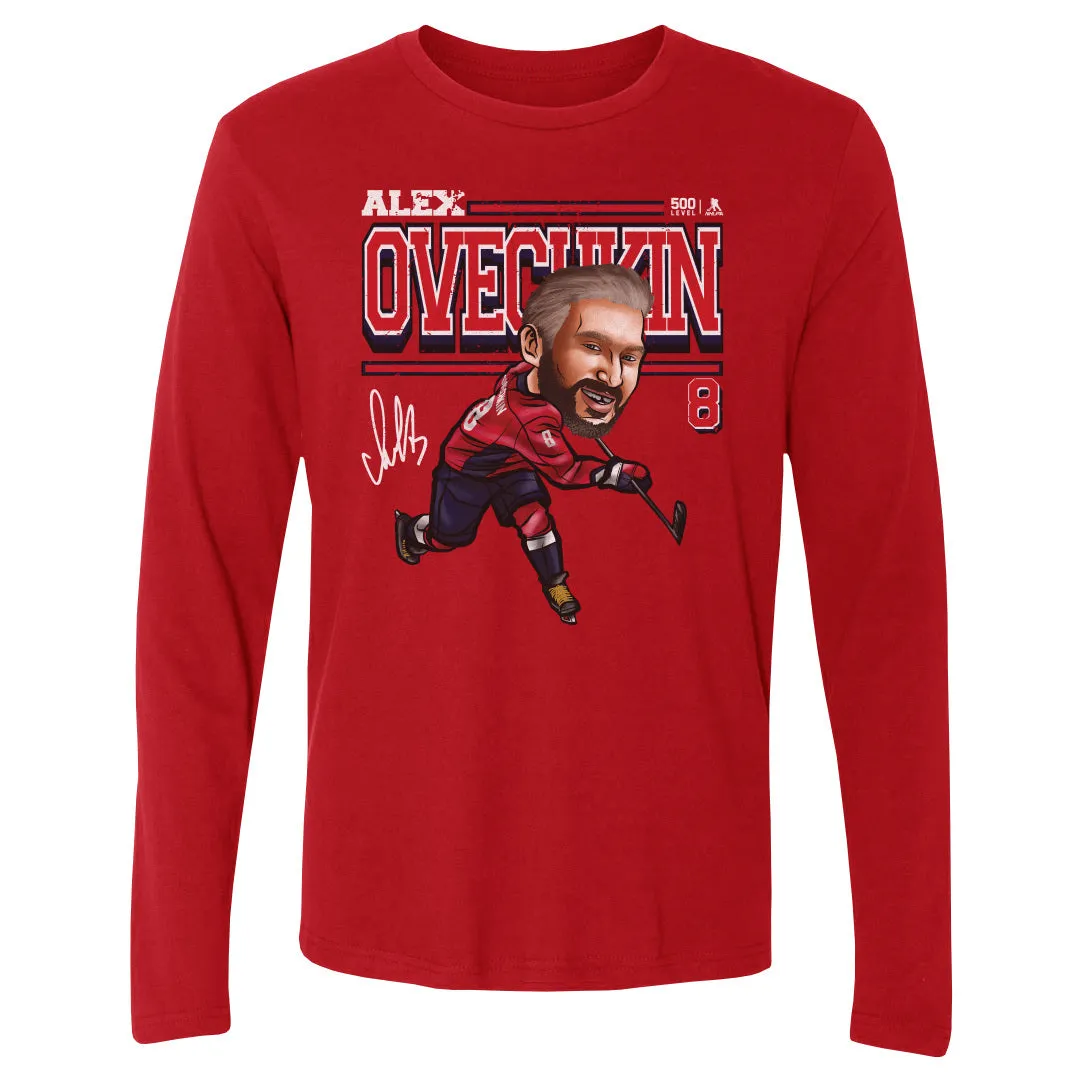 Alex Ovechkin Washington Cartoon WHT sold by 500 Level product image thumbnail 2
