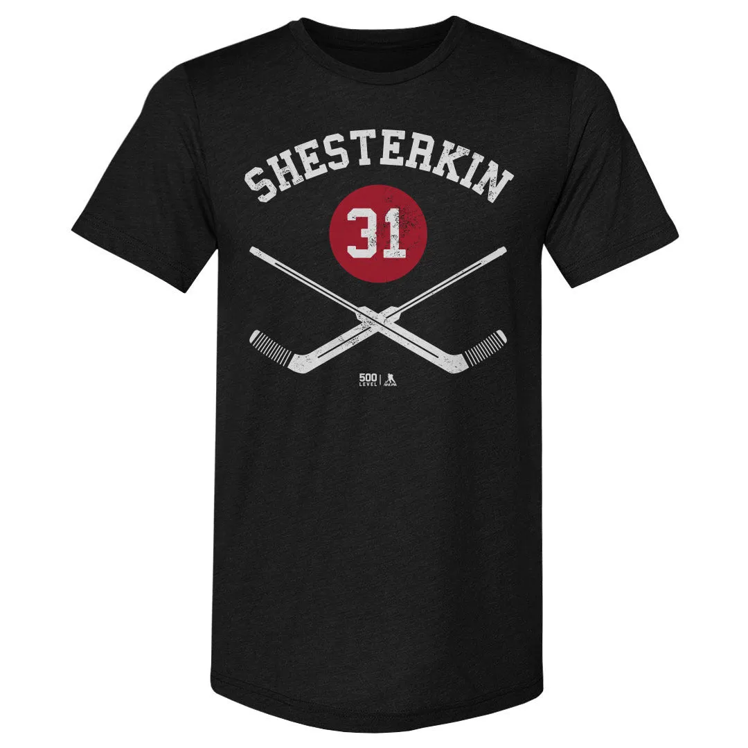Igor Shesterkin New York R Goalie Sticks WHT sold by 500 Level product image thumbnail 2