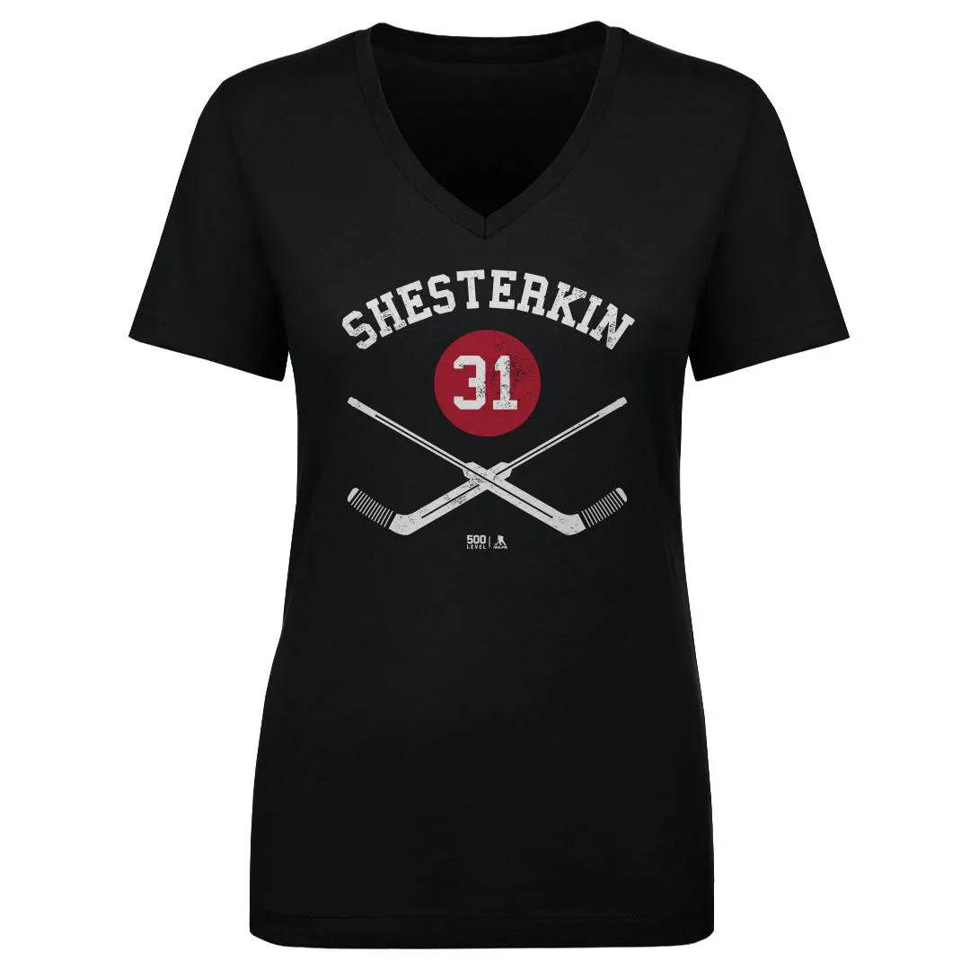 Igor Shesterkin New York R Goalie Sticks WHT sold by 500 Level product image thumbnail 2