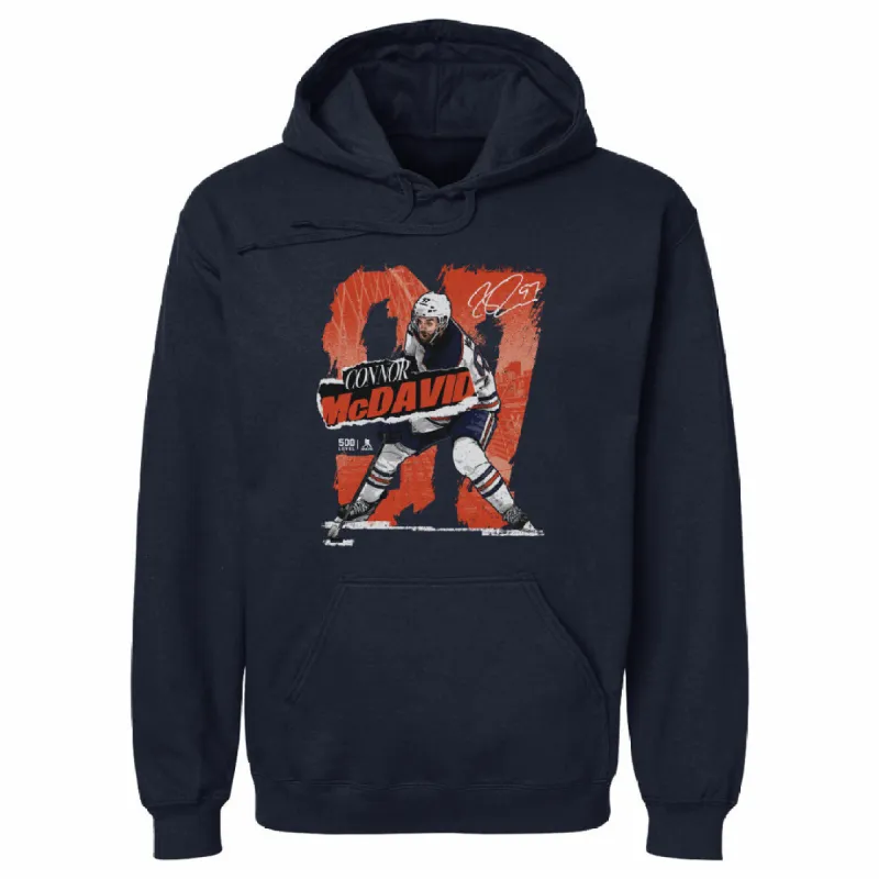 Connor McDavid Edmonton Rough WHT sold by 500 Level