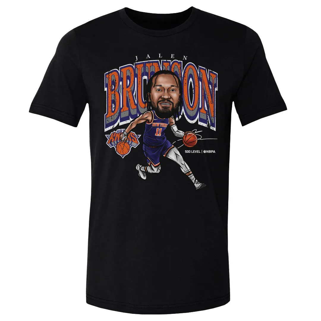 Jalen Brunson New York Knicks Cartoon WHT sold by 500 Level product image thumbnail 3