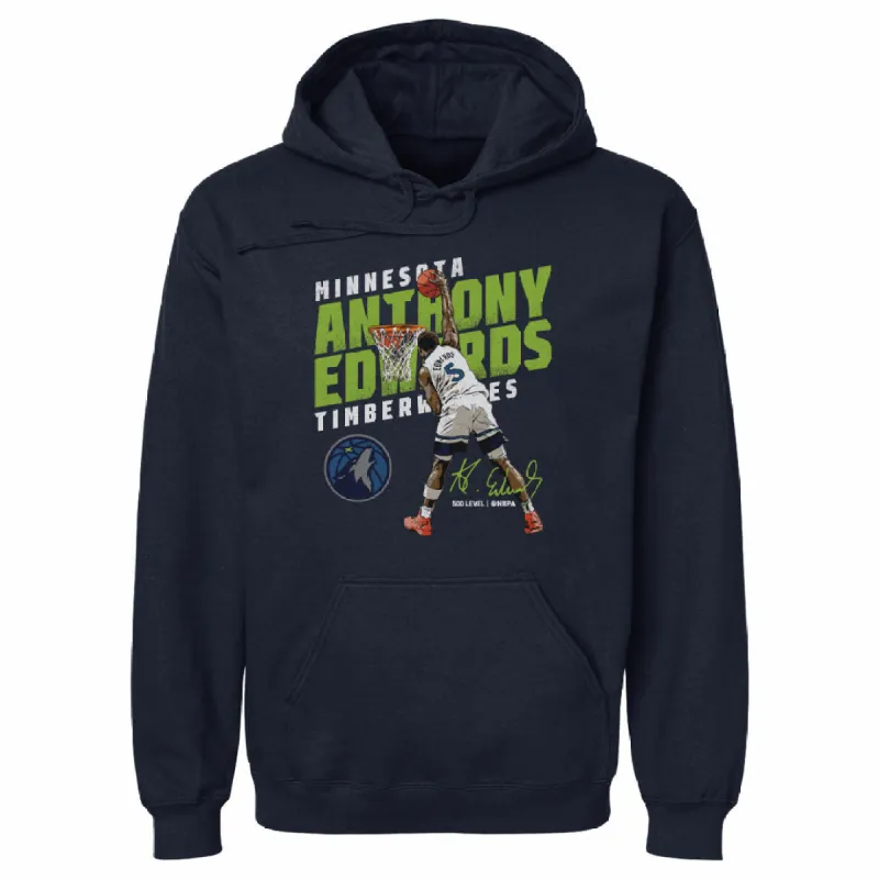 Anthony Edwards Minnesota Timberwolves Slant WHT made by 500 Level