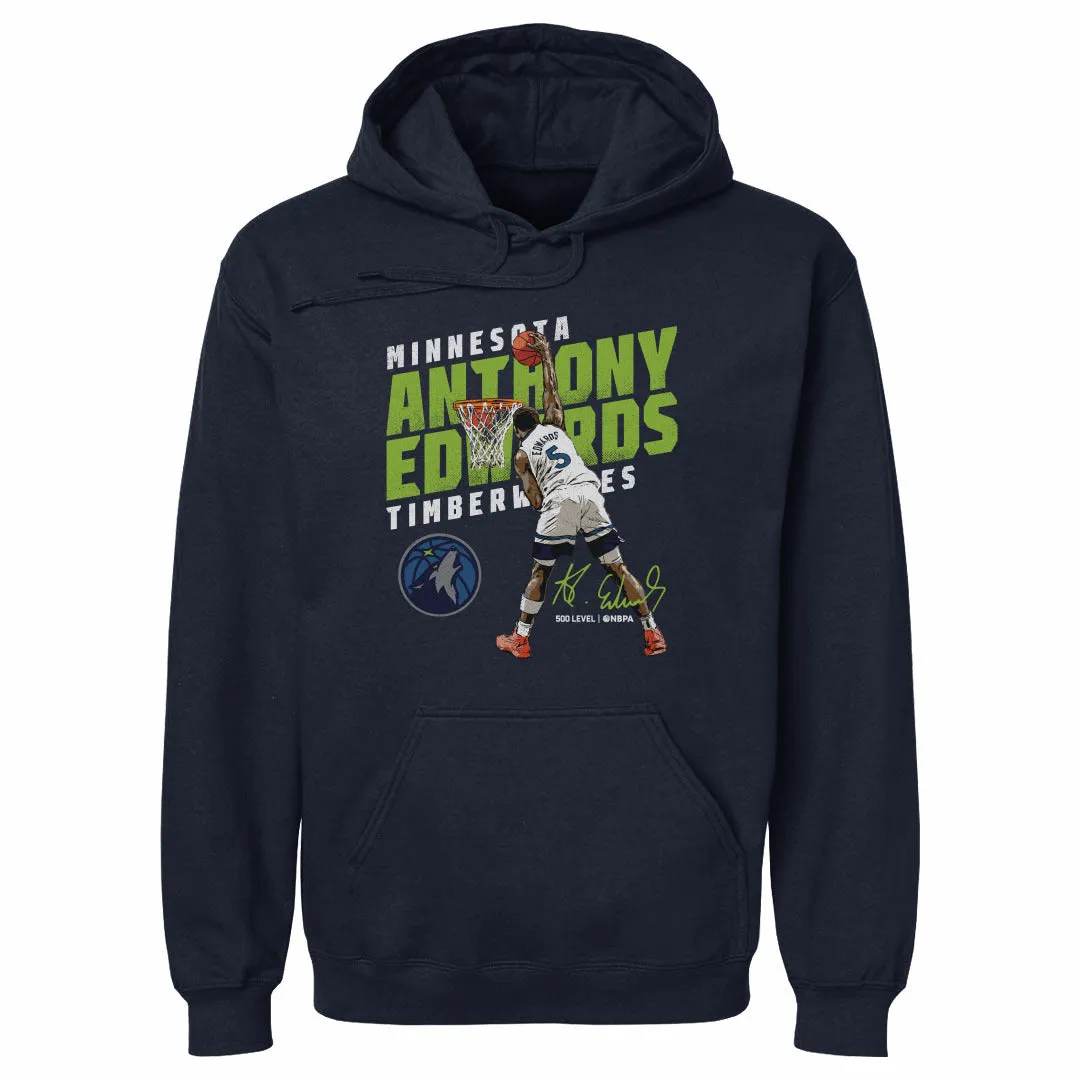 Anthony Edwards Minnesota Timberwolves Slant WHT sold by 500 Level