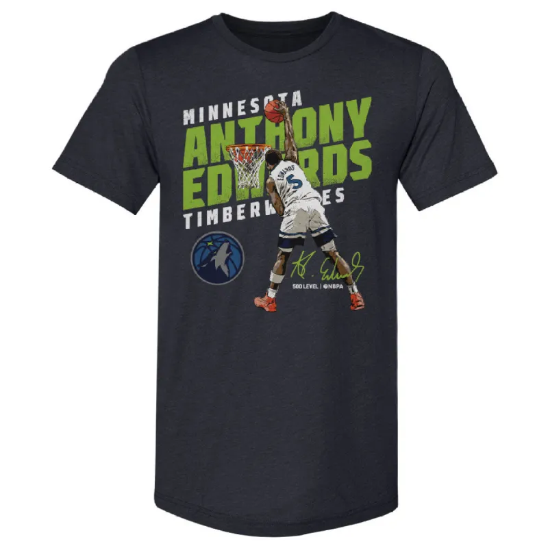 Anthony Edwards Minnesota Timberwolves Slant WHT sold by 500 Level