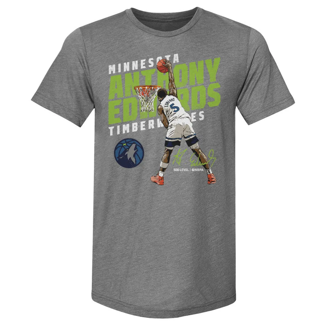 Anthony Edwards Minnesota Timberwolves Slant WHT sold by 500 Level product image thumbnail 2