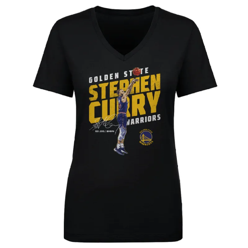 Steph Curry Golden State Warriors Slant WHT sold by 500 Level
