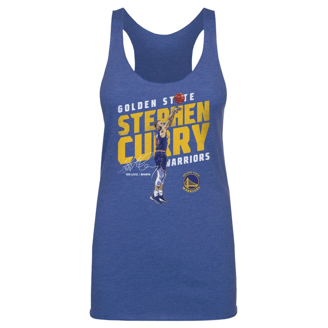 Steph Curry Golden State Warriors Slant WHT sold by 500 Level