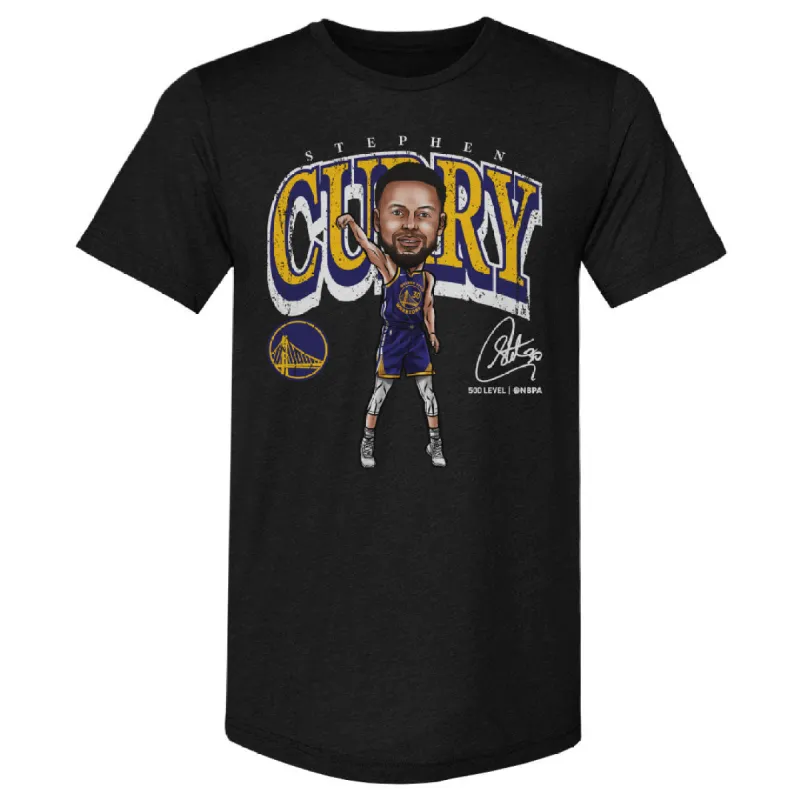 Steph Curry Golden State Warriors Cartoon WHT sold by 500 Level