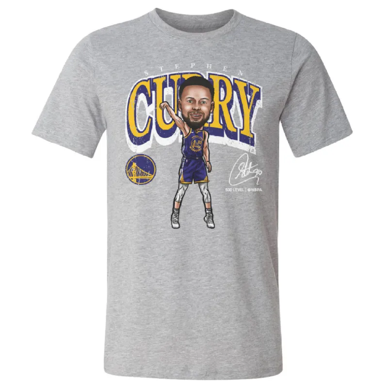 Steph Curry Golden State Warriors Cartoon WHT sold by 500 Level