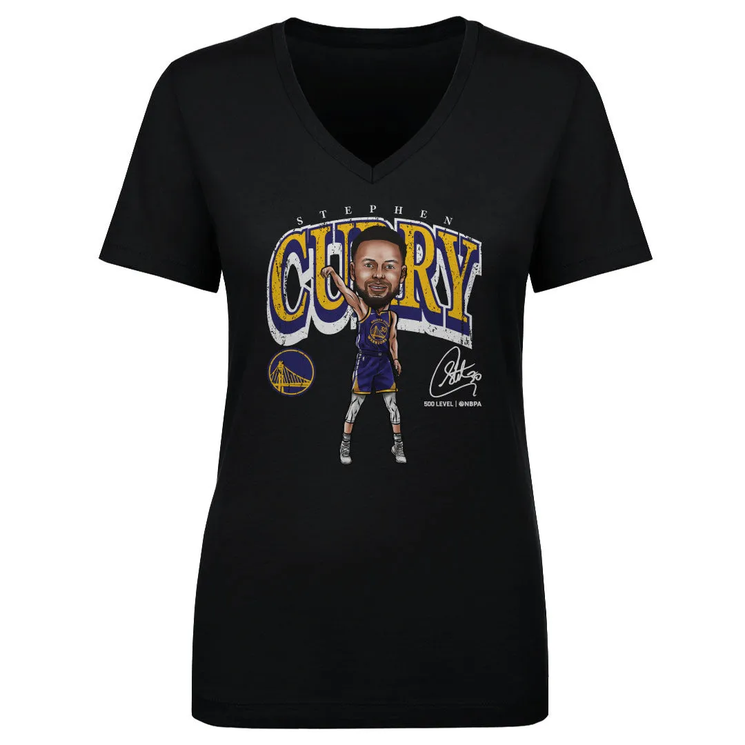 Steph Curry Golden State Warriors Cartoon WHT sold by 500 Level product image thumbnail 2