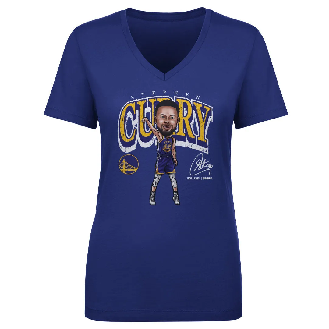 Steph Curry Golden State Warriors Cartoon WHT sold by 500 Level product image thumbnail 3