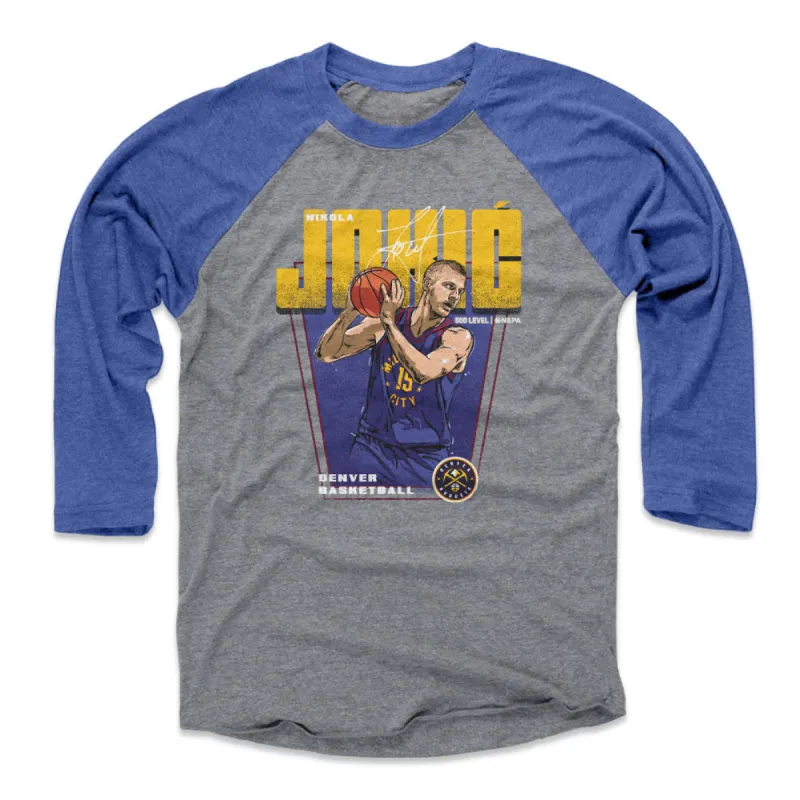 Nikola Jokic Denver Nuggets Premiere WHT sold by 500 Level
