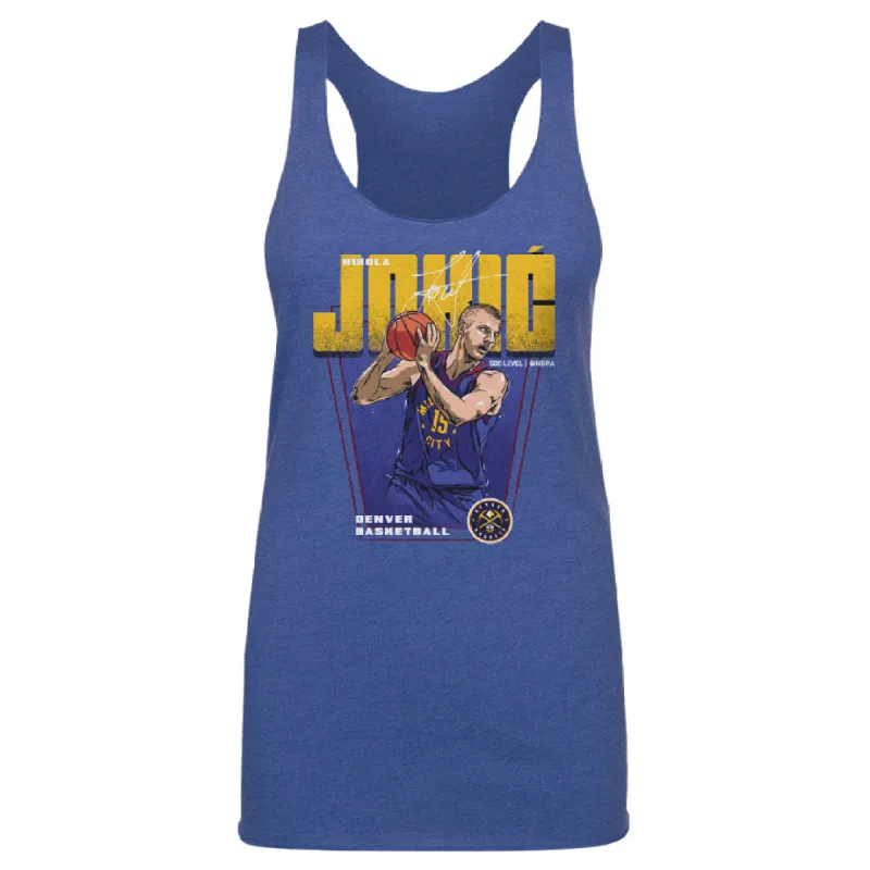 Nikola Jokic Denver Nuggets Premiere WHT sold by 500 Level