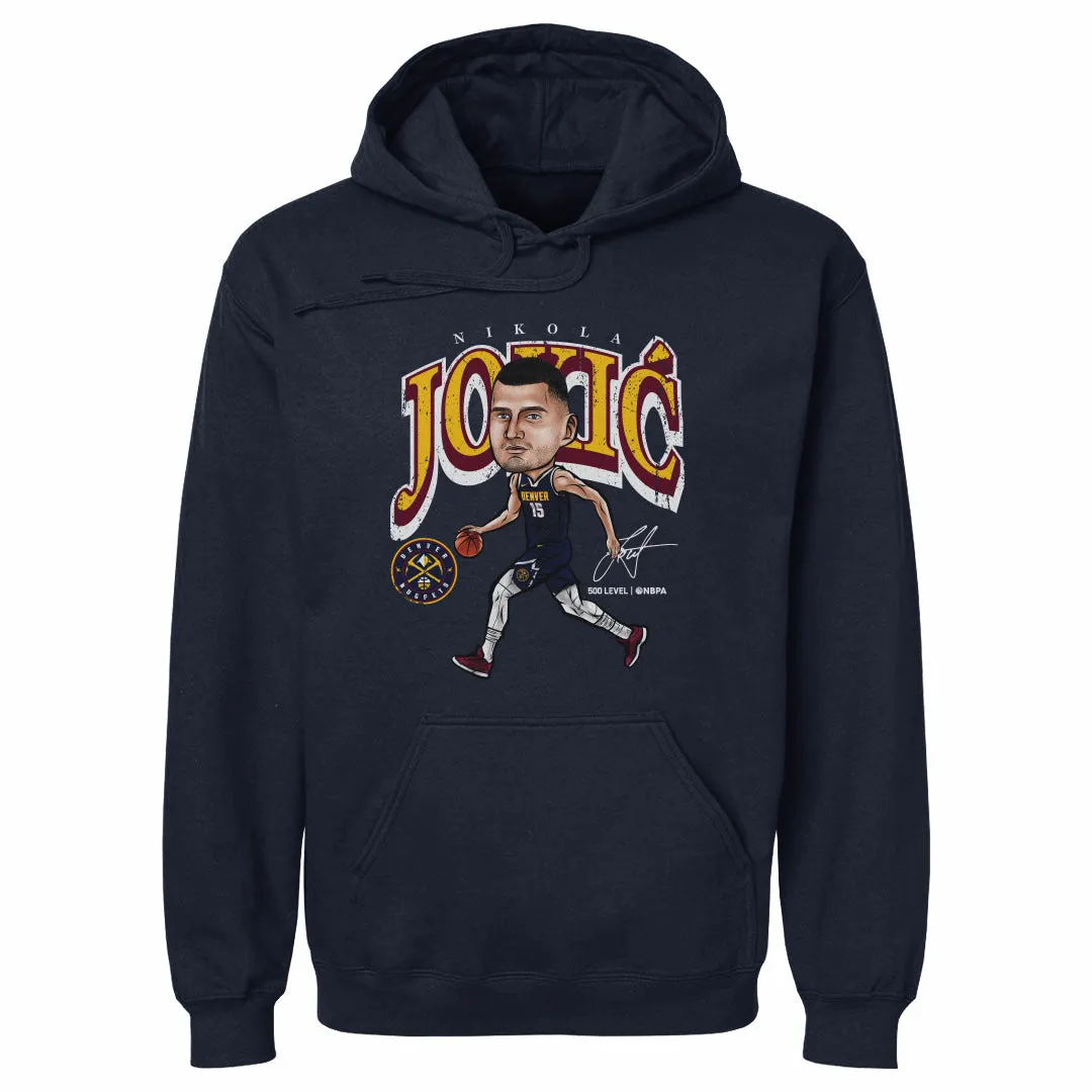 Nikola Jokic Denver Nuggets Cartoon WHT sold by 500 Level product image thumbnail 2