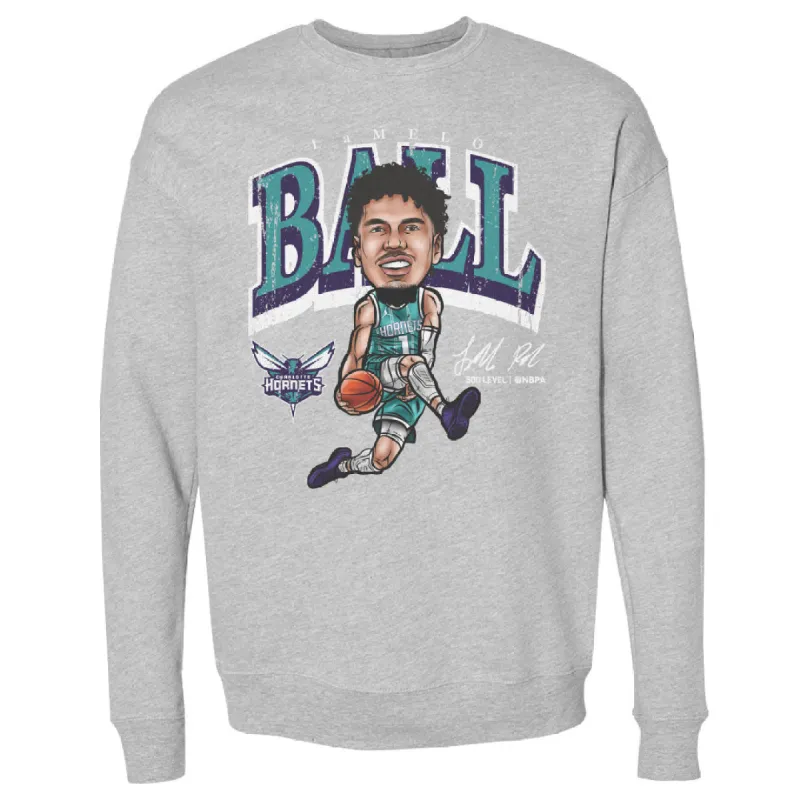 LaMelo Ball Charlotte Hornets Cartoon WHT sold by 500 Level
