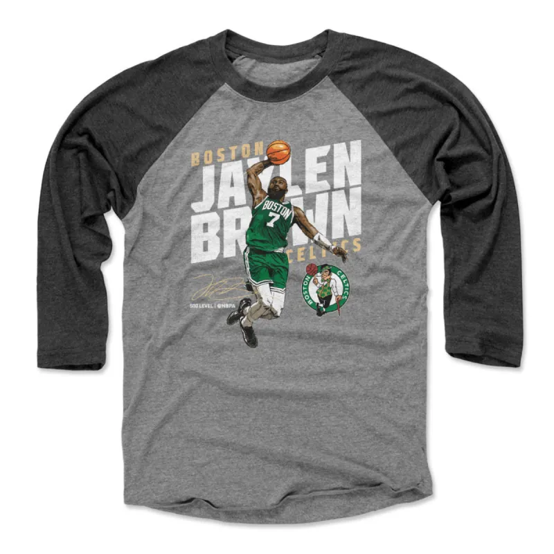 Jaylen Brown Boston Celtics Slant WHT sold by 500 Level