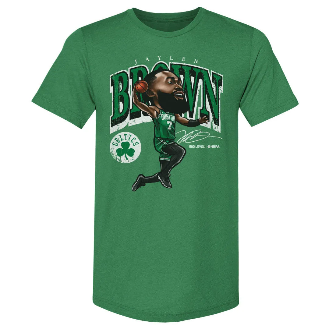 Jaylen Brown Boston Celtics Cartoon WHT sold by 500 Level product image thumbnail 2