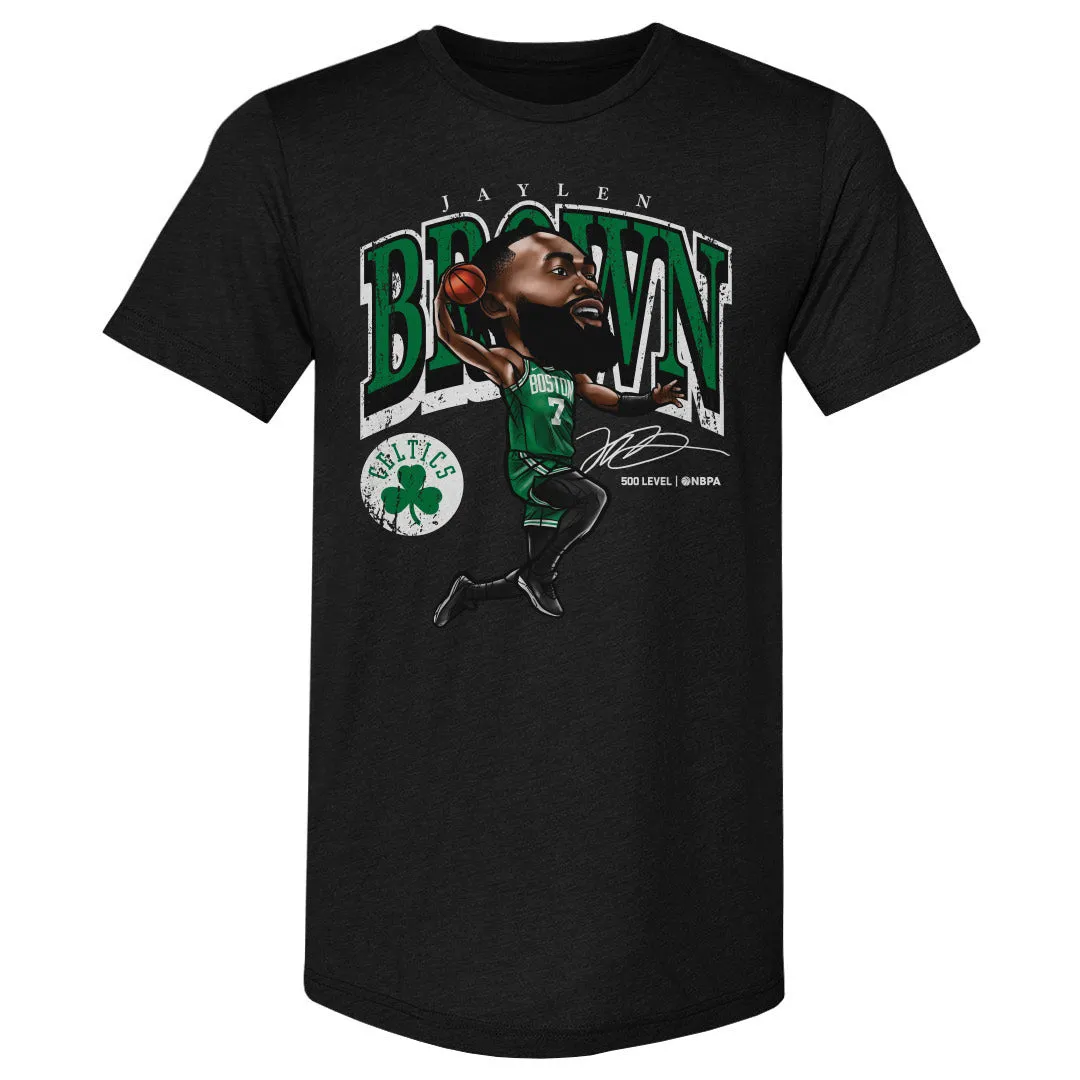 Jaylen Brown Boston Celtics Cartoon WHT sold by 500 Level product image thumbnail 3