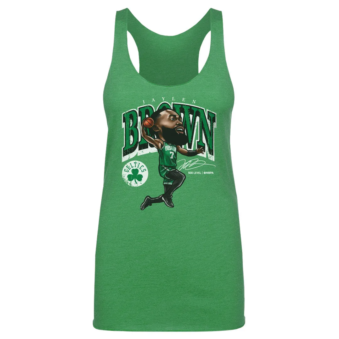 Jaylen Brown Boston Celtics Cartoon WHT sold by 500 Level product image thumbnail 3
