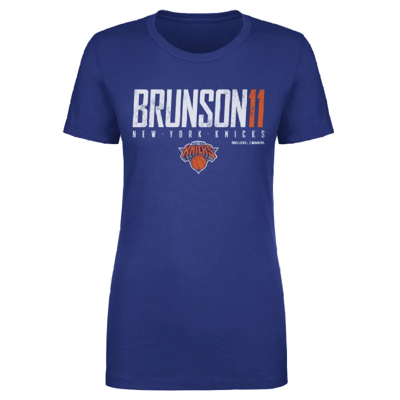 Jalen Brunson New York Knicks Elite WHT sold by 500 Level