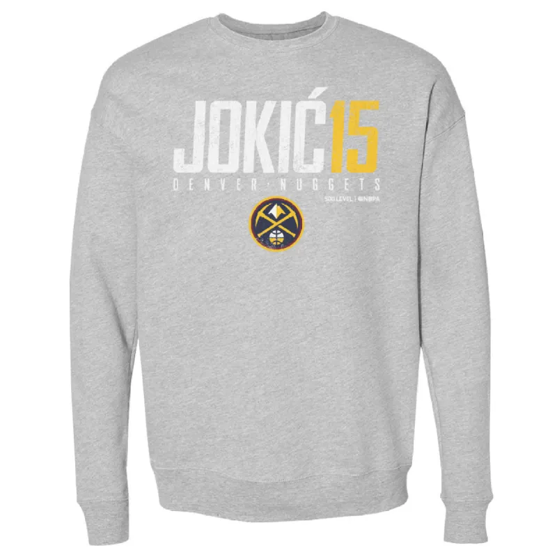 Nikola Jokic Denver Nuggets Elite WHT sold by 500 Level