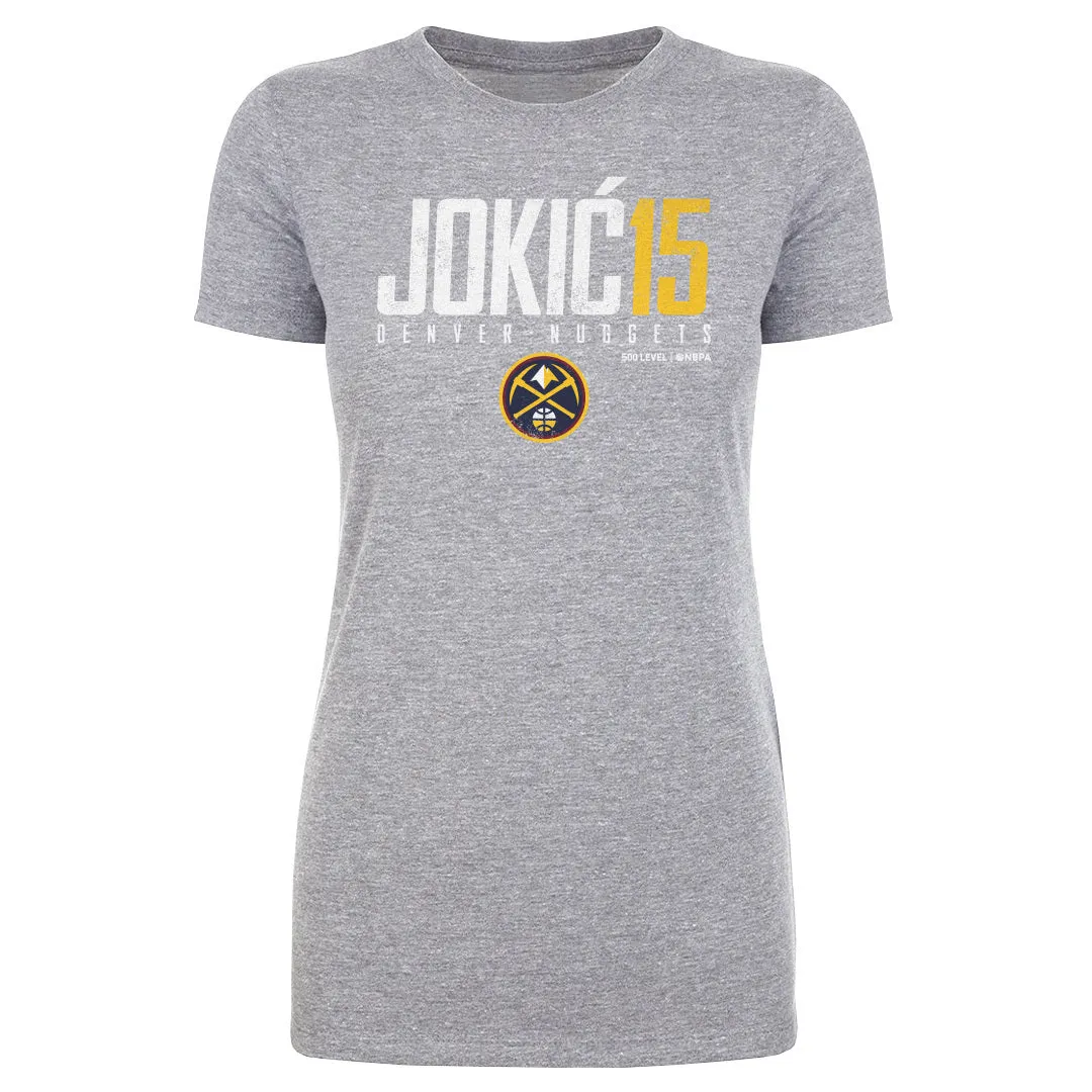 Nikola Jokic Denver Nuggets Elite WHT sold by 500 Level