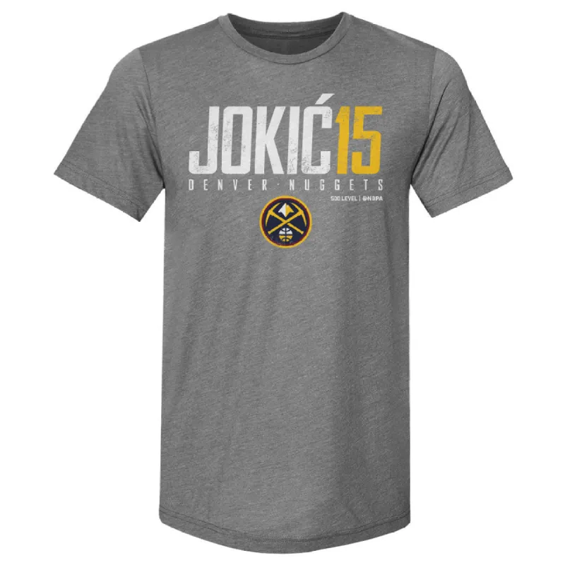 Nikola Jokic Denver Nuggets Elite WHT sold by 500 Level