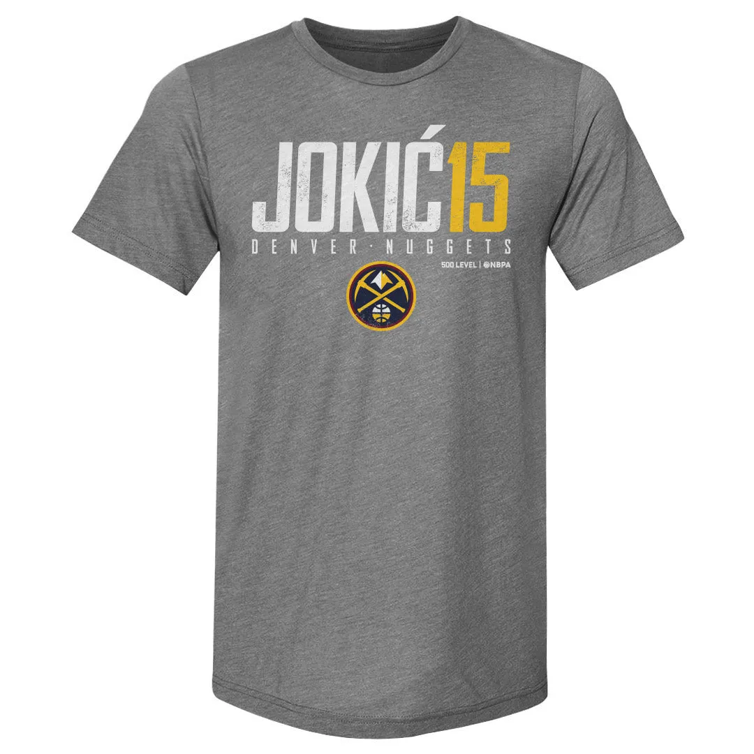 Nikola Jokic Denver Nuggets Elite WHT sold by 500 Level
