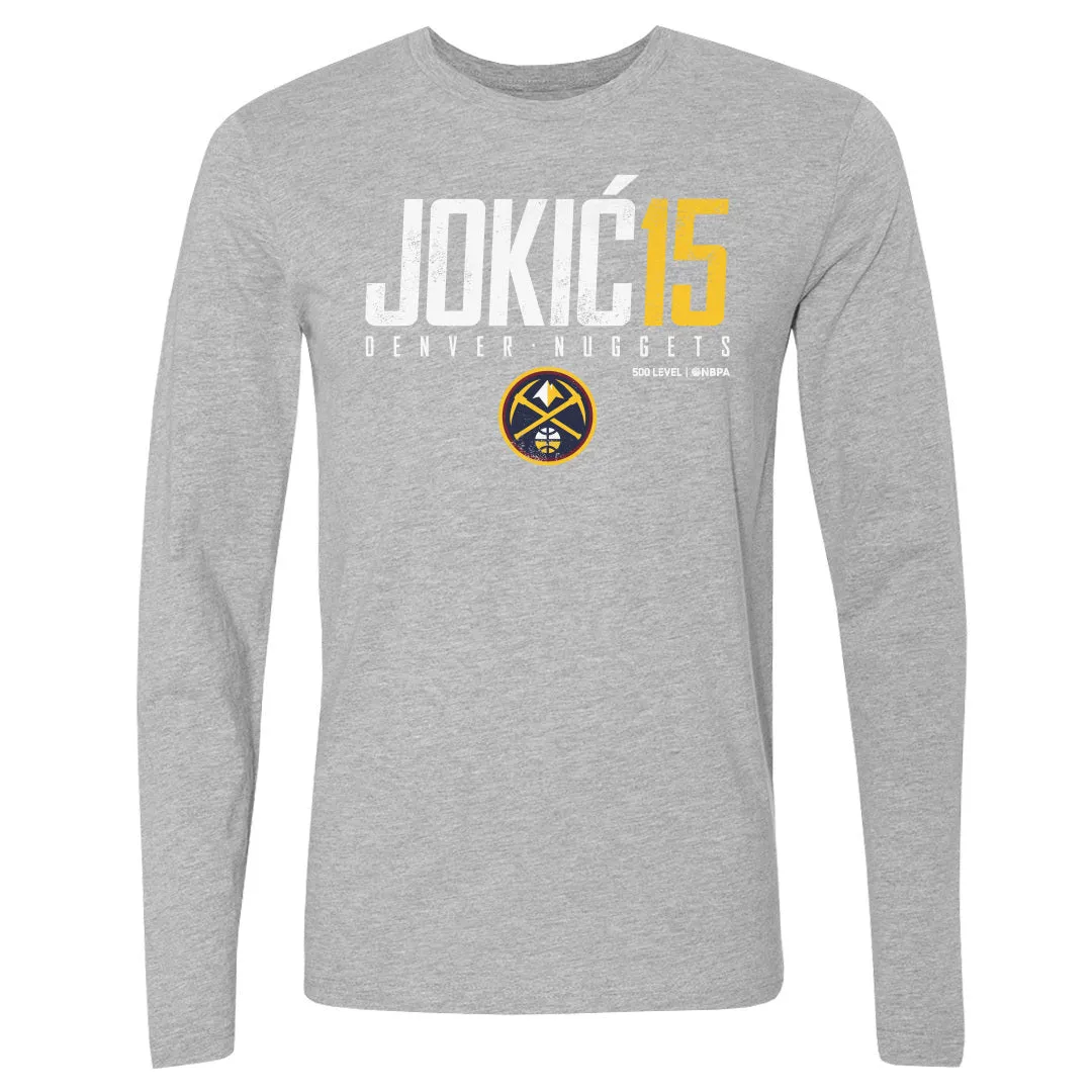 Nikola Jokic Denver Nuggets Elite WHT sold by 500 Level