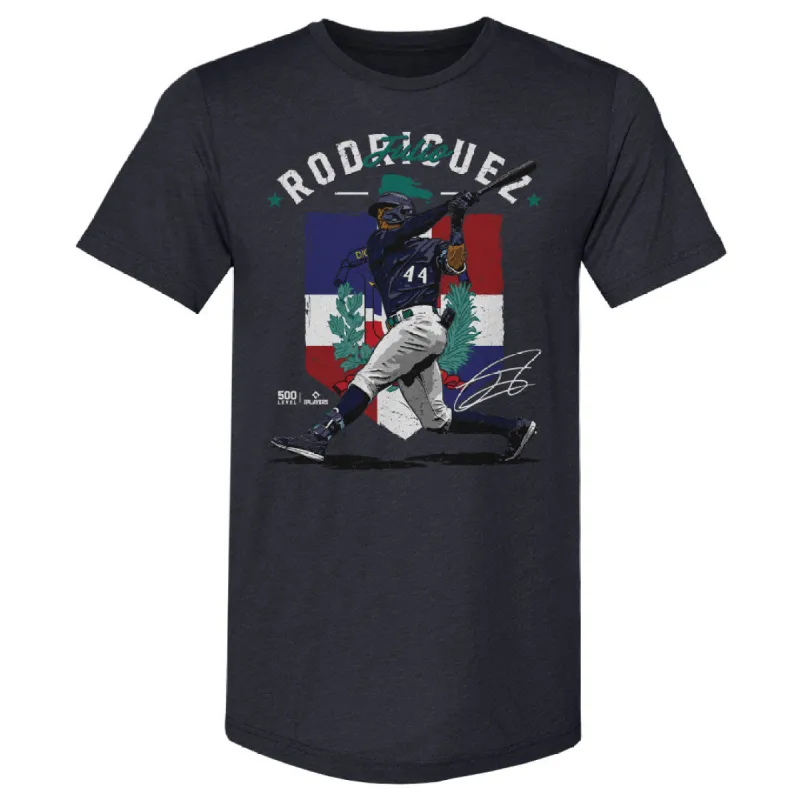 Julio Rodriguez Seattle Country Flag WHT sold by 500 Level