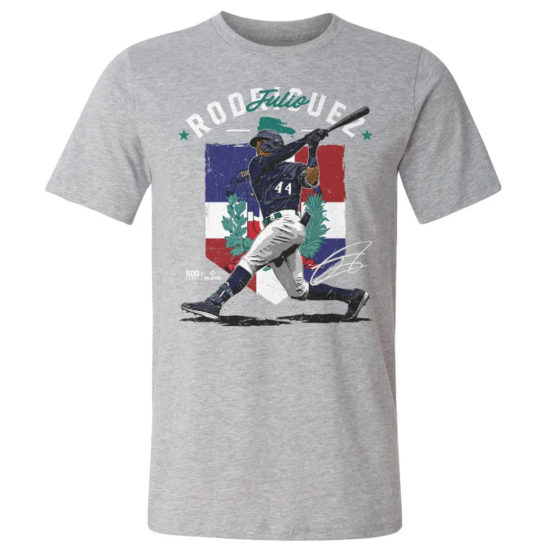 Julio Rodriguez Seattle Country Flag WHT sold by 500 Level product image thumbnail 2