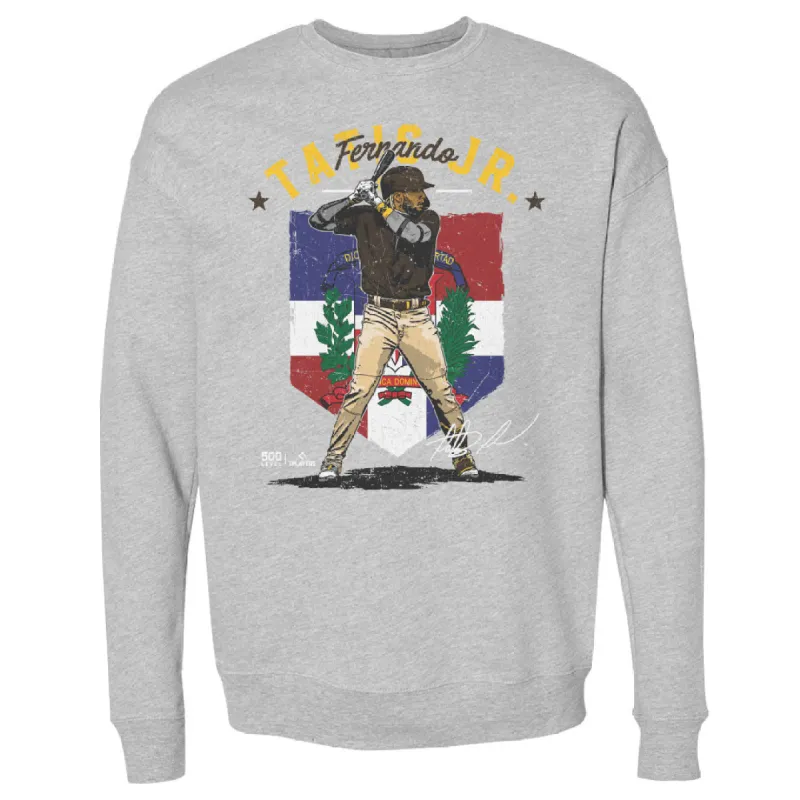 Fernando Tatis Jr. San Diego Country Flag WHT sold by 500 Level