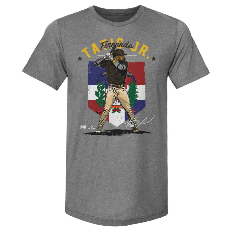 Fernando Tatis Jr. San Diego Country Flag WHT sold by 500 Level