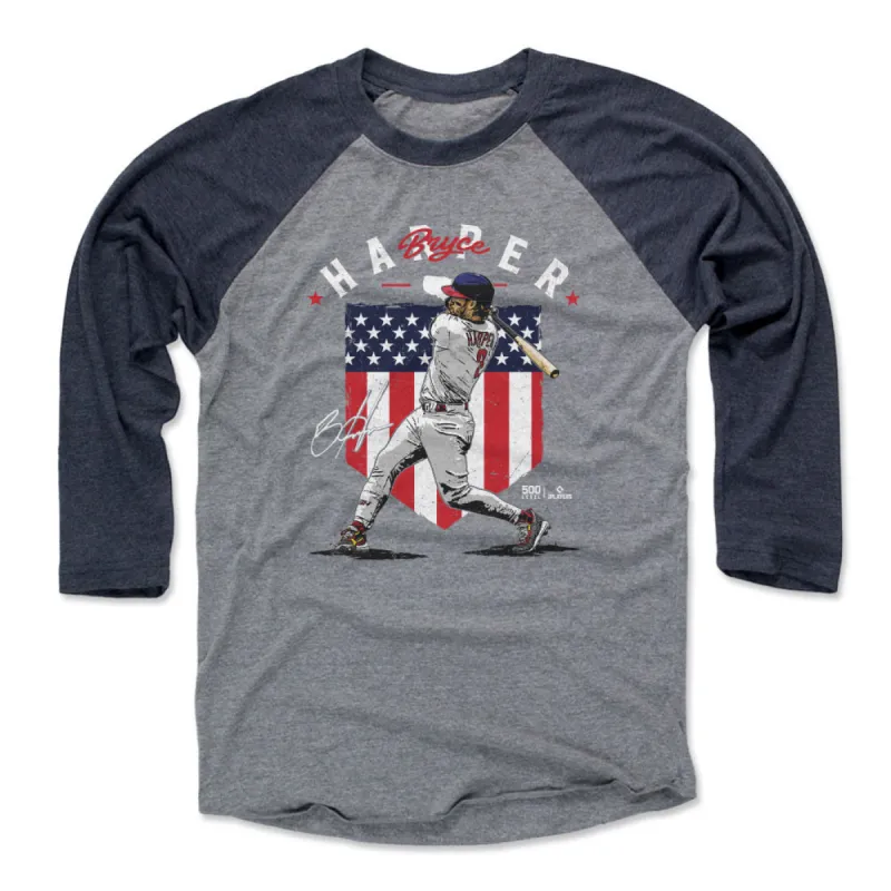 Bryce Harper Philadelphia Country Flag WHT sold by 500 Level