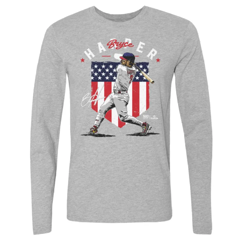 Bryce Harper Philadelphia Country Flag WHT sold by 500 Level