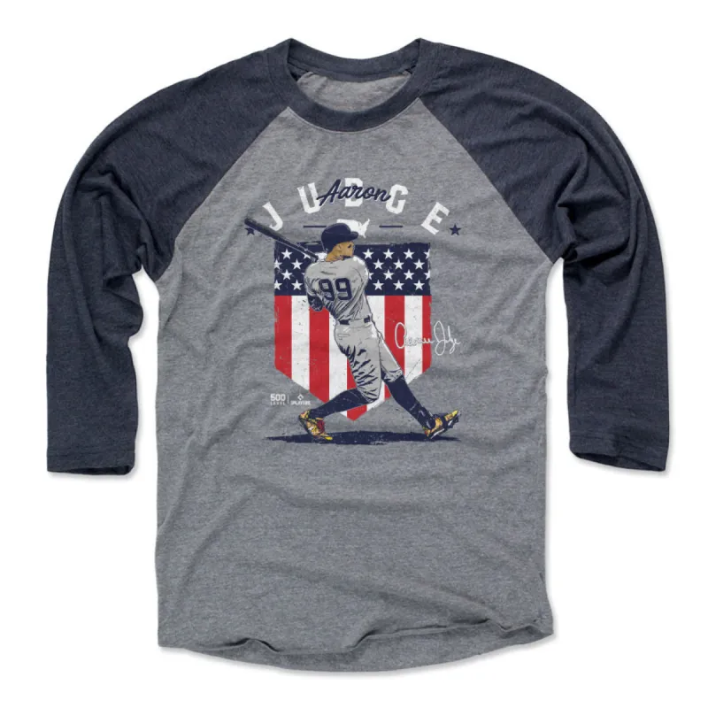 Aaron Judge New York Y Country Flag WHT sold by 500 Level