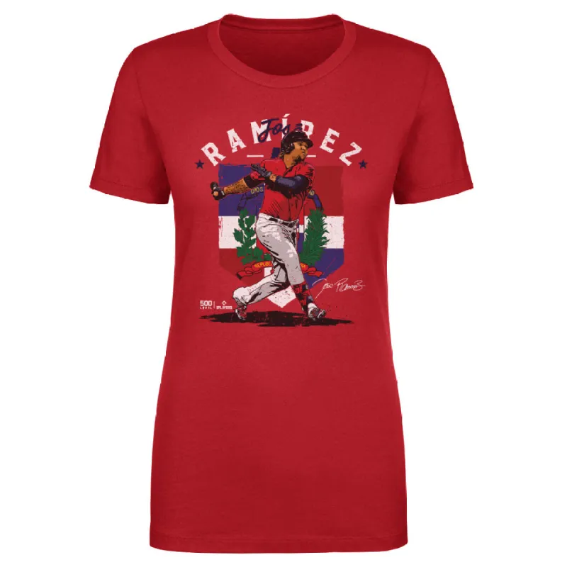 Jose Ramirez Cleveland Country Flag WHT sold by 500 Level