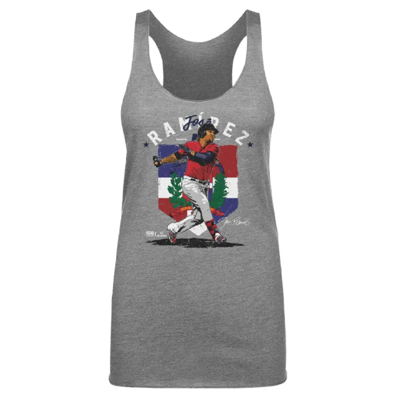 Jose Ramirez Cleveland Country Flag WHT sold by 500 Level