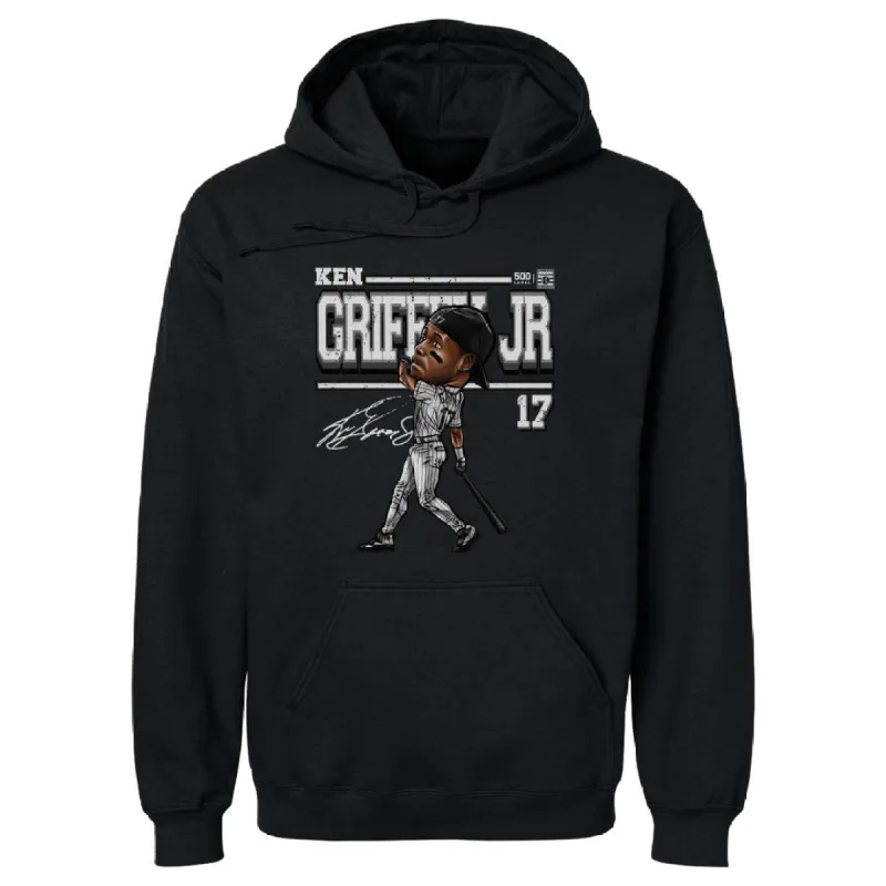 Ken Griffey Jr. Chicago W Cartoon WHT sold by 500 Level