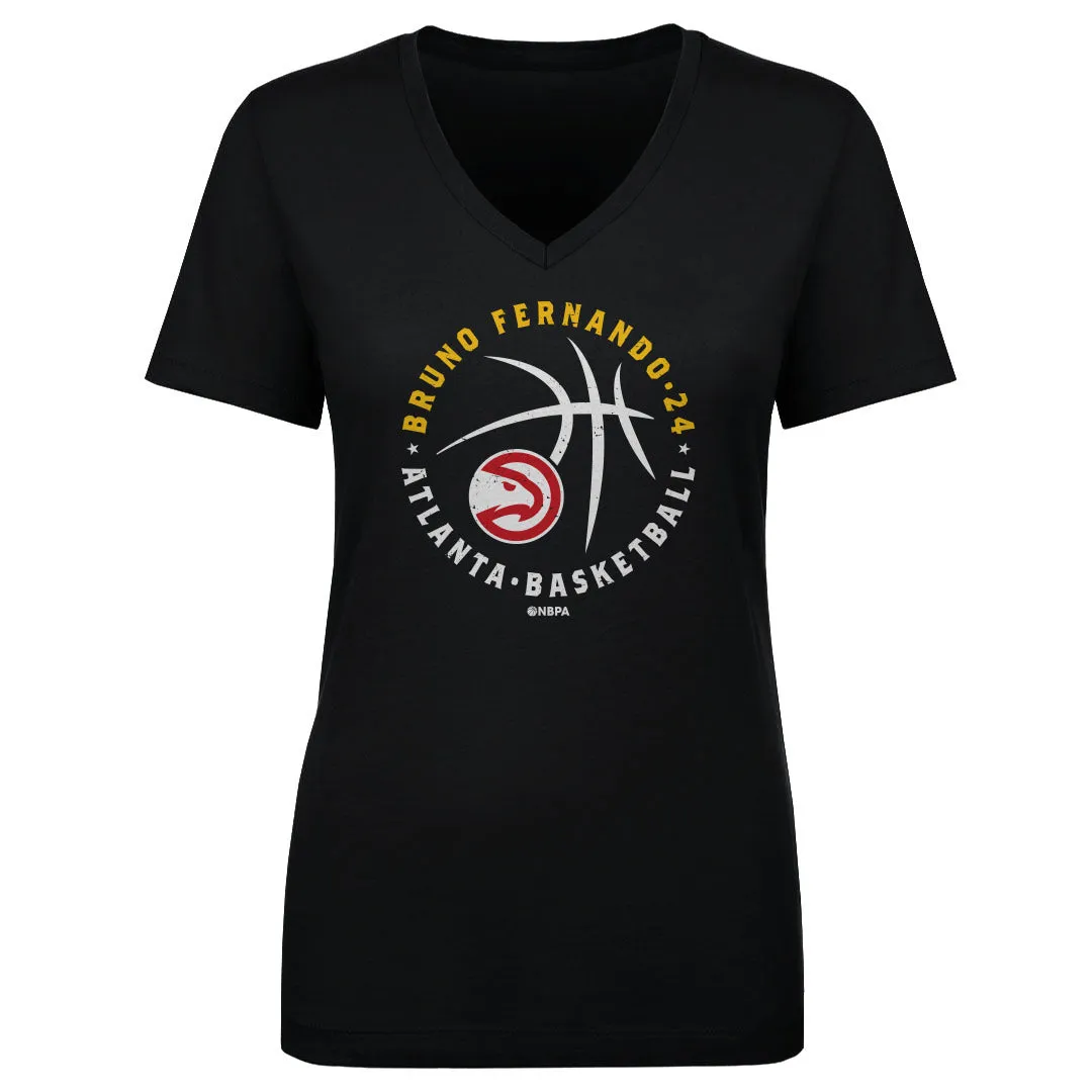 Bruno Fernando Atlanta Hawks Player Ball WHT sold by 500 Level product image thumbnail 2
