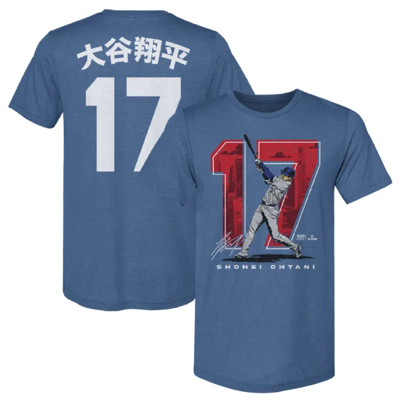 Shohei Ohtani Los Angeles D Japanese Name Number F&B WHT sold by 500 Level