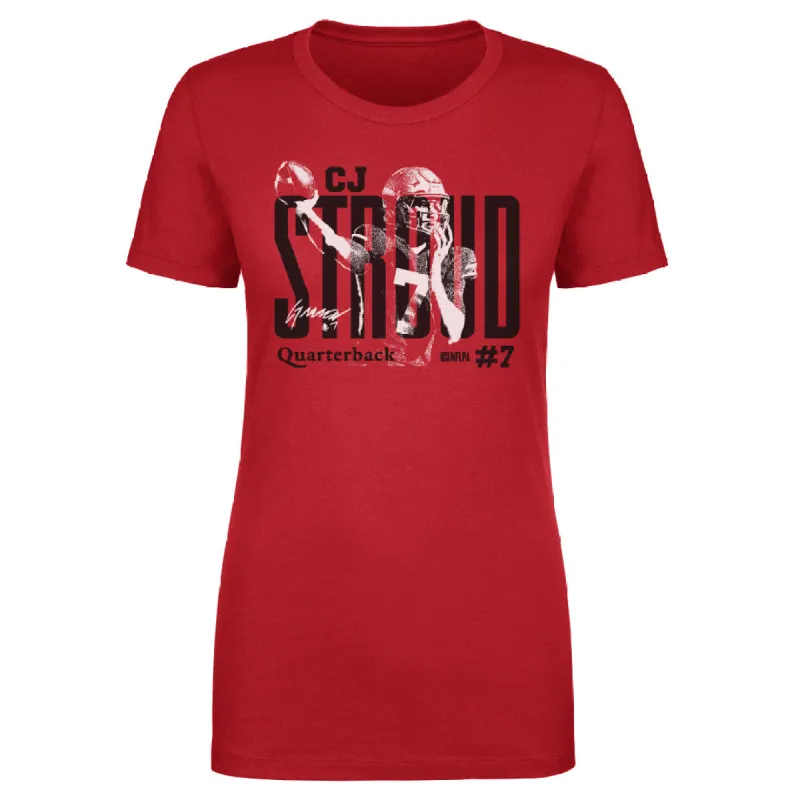 C.J. Stroud Houston Overlay WHT sold by 500 Level