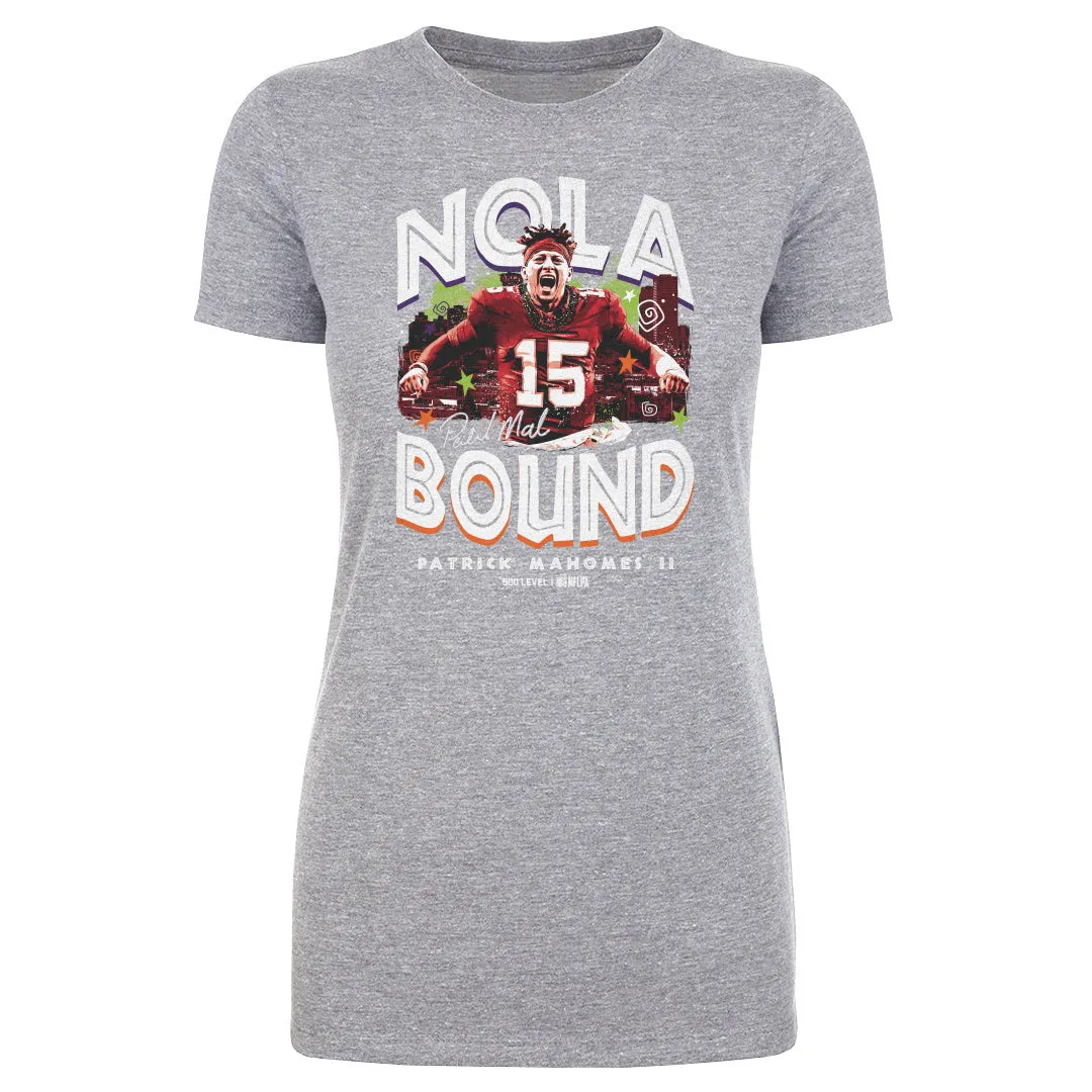 Patrick Mahomes Kansas City NOLA Bound WHT sold by 500 Level product image thumbnail 2