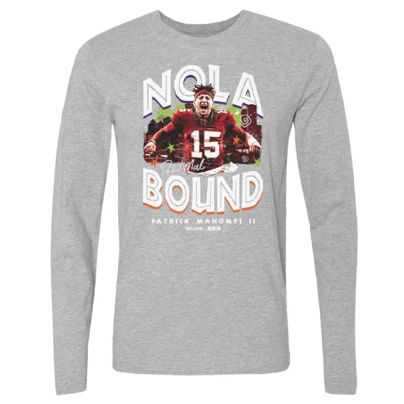 Patrick Mahomes Kansas City NOLA Bound WHT sold by 500 Level