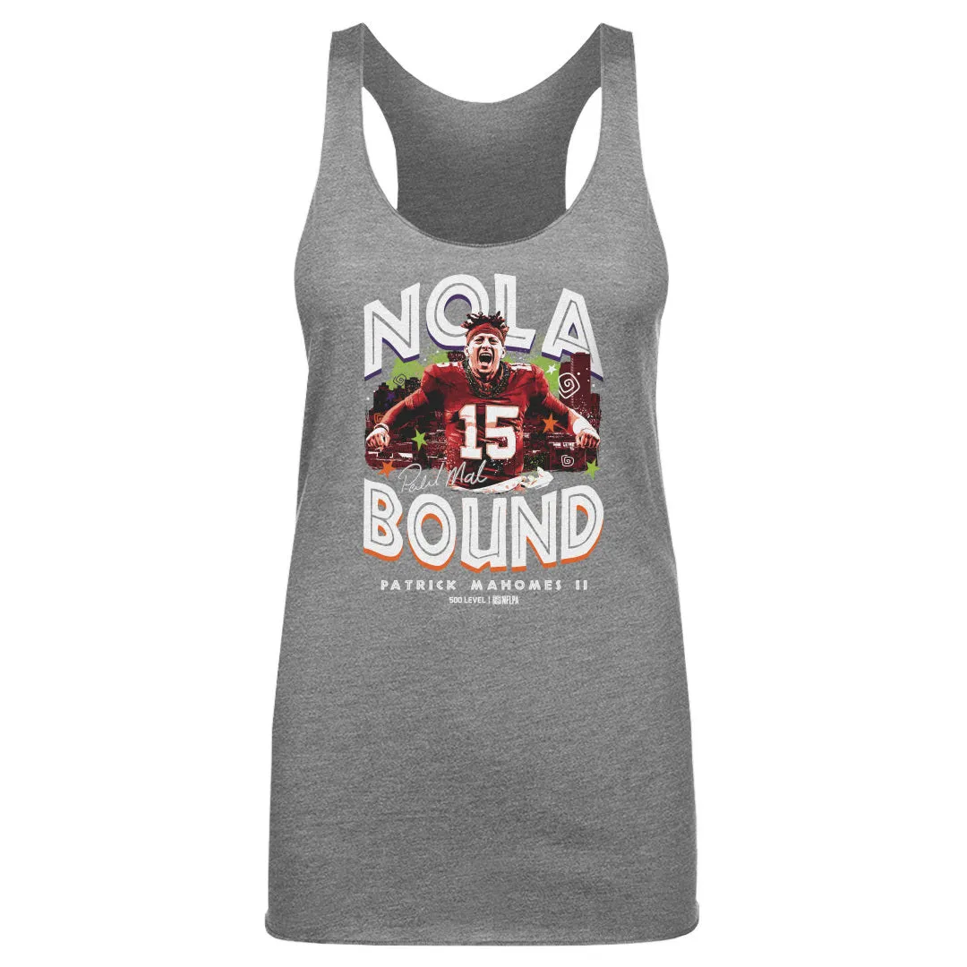 Patrick Mahomes Kansas City NOLA Bound WHT sold by 500 Level